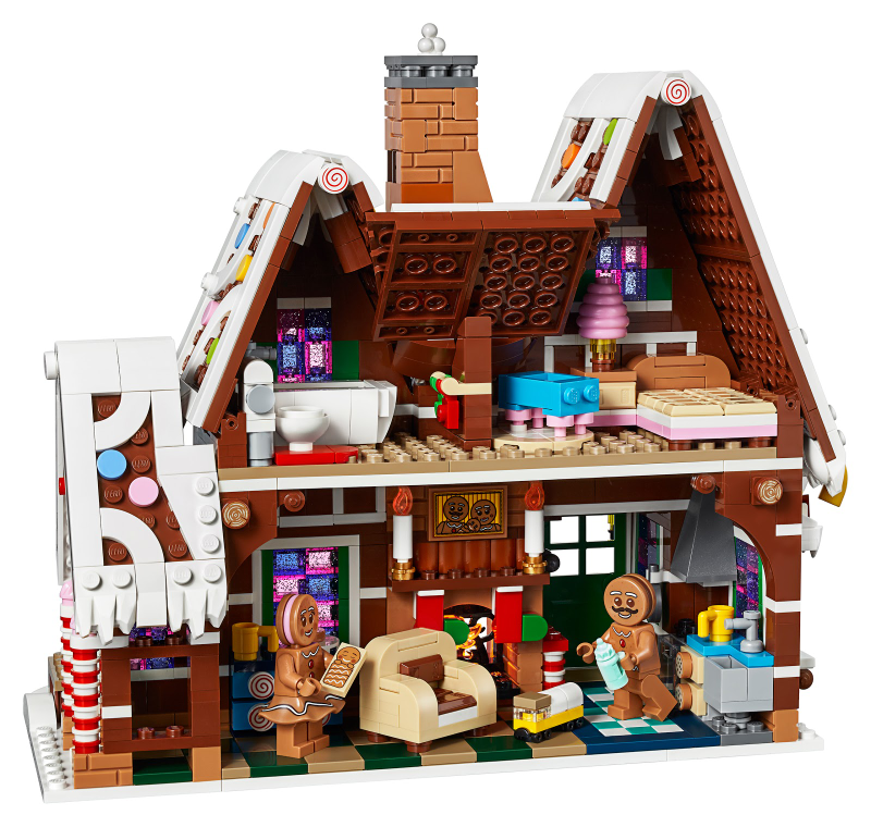 Illustration for article titled Lego's Gingerbread House Holds Disturbing Secrets